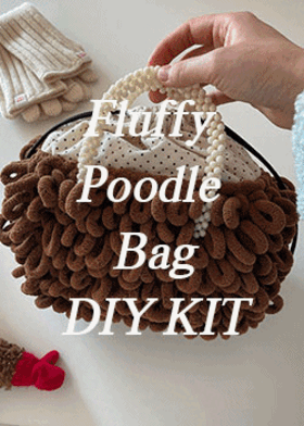 KIM&#039;S ANYTHING  Fluffy Poodle Bag